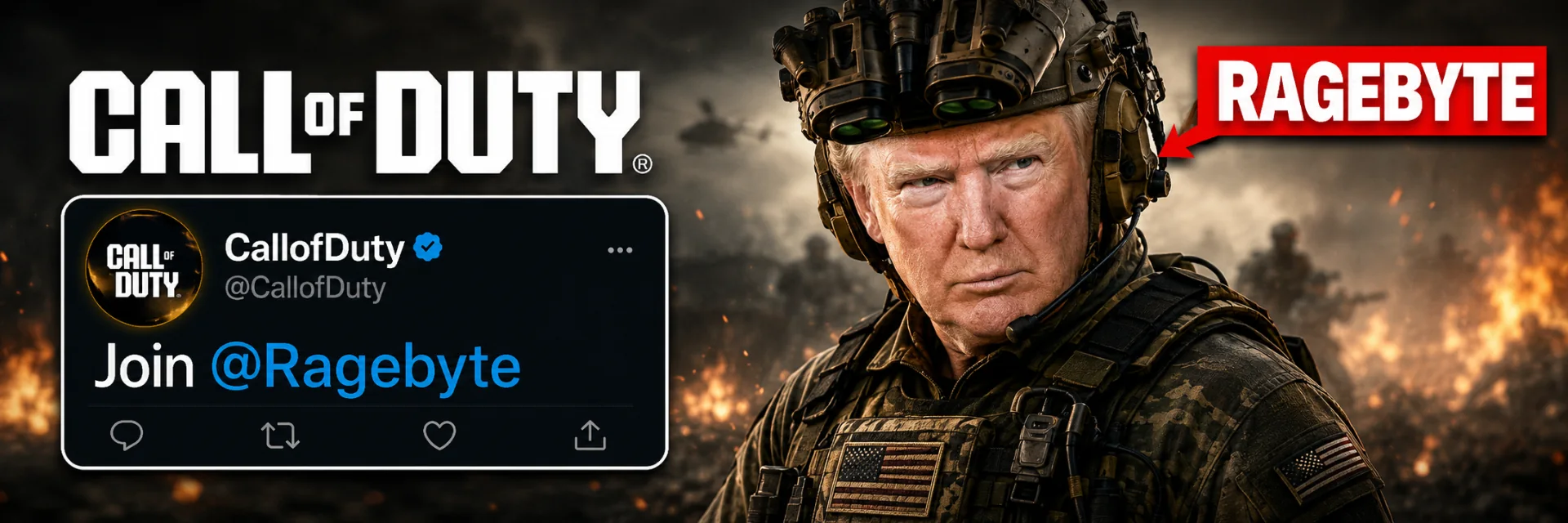 RageByte Call of Duty product banner