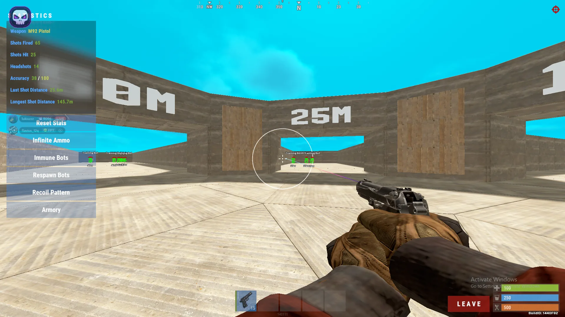 RageByte Rust aim settings preview