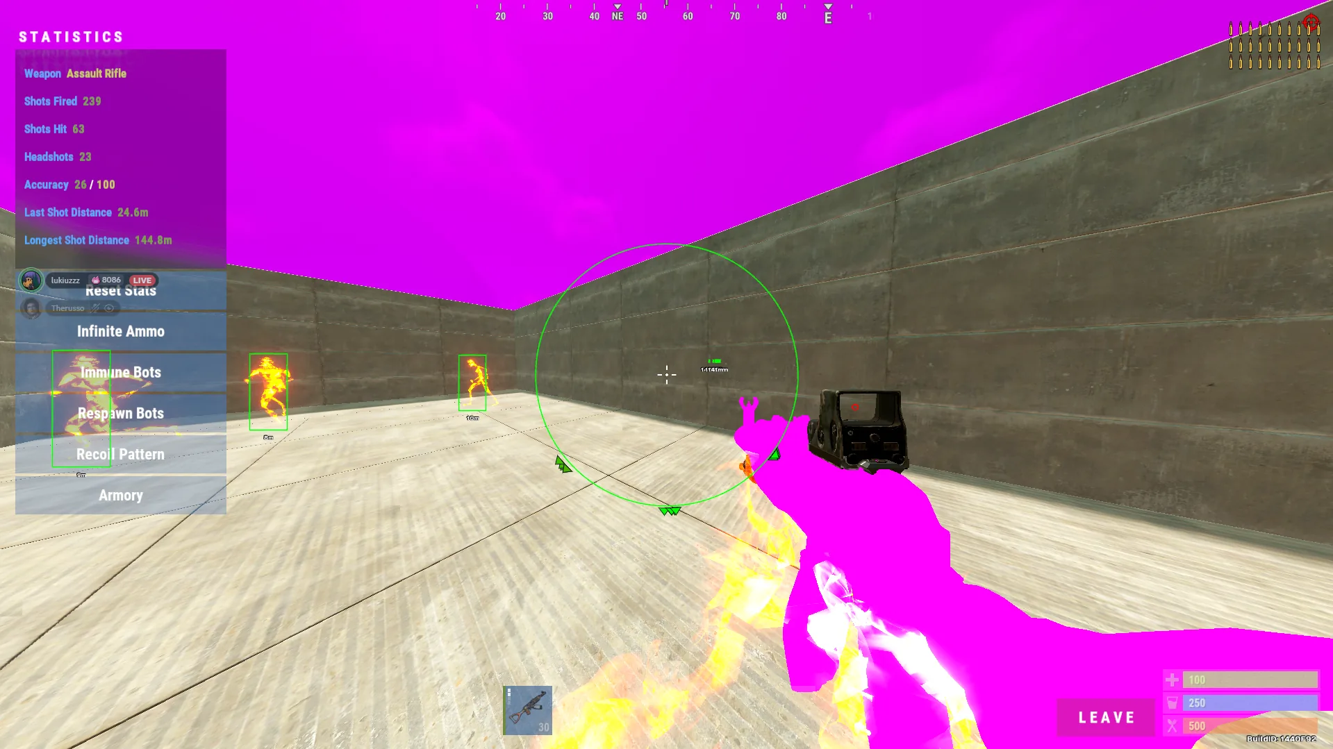 RageByte Rust ESP settings preview